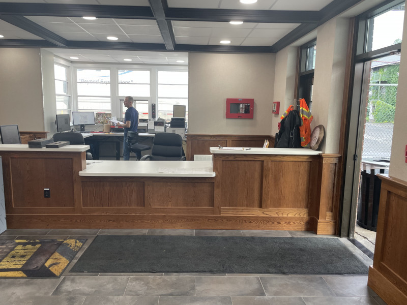 Revere Copper Gatehouse - Employee Lobby Upgrades
