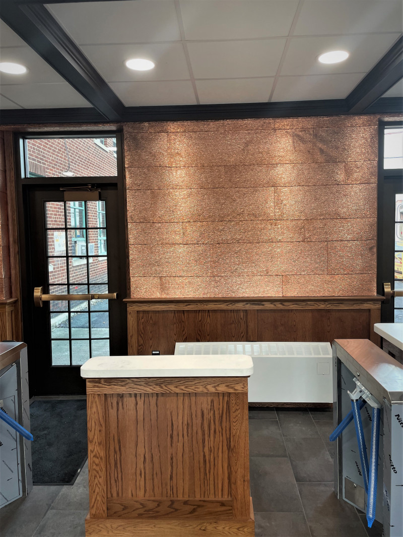 Revere Copper Gatehouse - Employee Lobby Upgrades